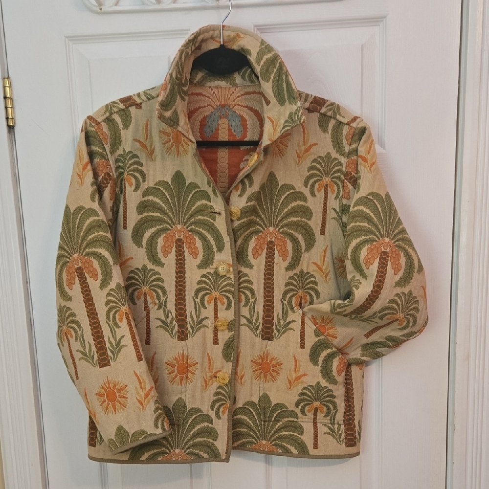 Tropical Patterned Jacket - Picture 5 of 7